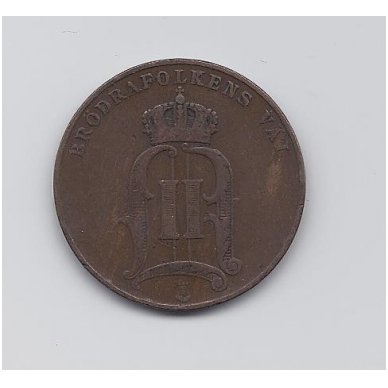 SWEDEN 5 ORE 1891 KM # 757 VF 1