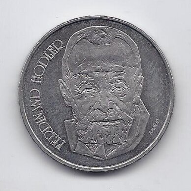 SWITZERLAND 5 FRANCS 1980 KM# 59 XF Ferdinand Hodler