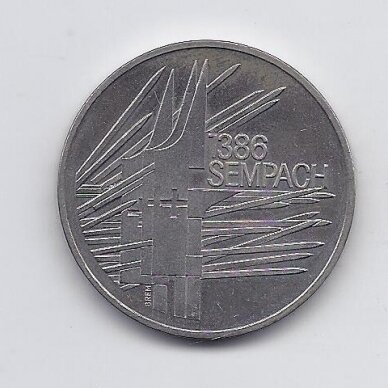 SWITZERLAND 5 FRANCS 1986 KM# 65 XF/AU Battle of Sempach