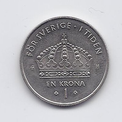 SWEDEN 1 KRONA 2004 KM # 894 XF