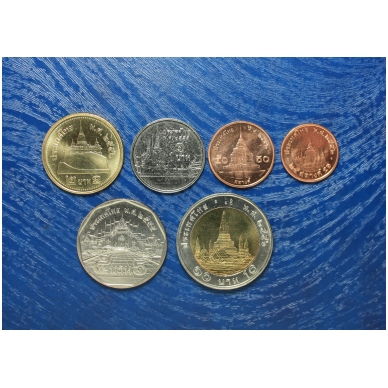 Tailandas 6 monetų rinkinukas