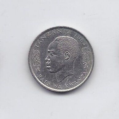 TANZANIJA 50 SENTI 1983 KM # 3 XF 1
