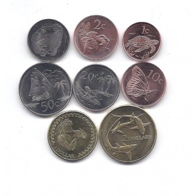 TOKELAU 2017 m. 8 monetų komplektas