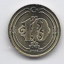 TURKIJA 10 KURUS 2023 KM # new UNC