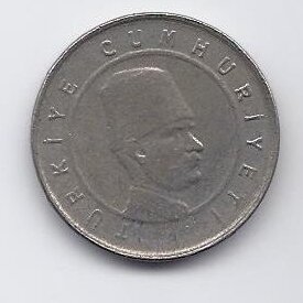 TURKIJA 10 KURUS 2006 KM # 1166 VF 1