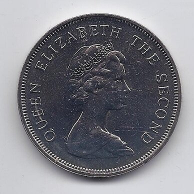 TUVALU 5 DOLLARS 1981 KM # 12 AU Karališkos vestuvės 1