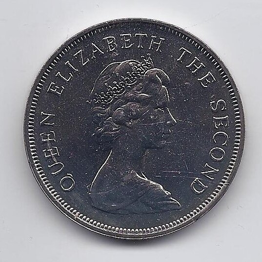 TUVALU 5 DOLLARS 1981 KM # 12 AU Karališkos vestuvės 1