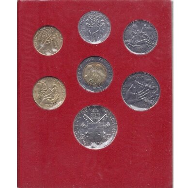 VATICAN 1988 7 coins set 1