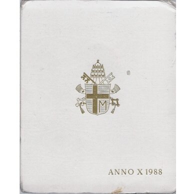 VATICAN 1988 7 coins set 2