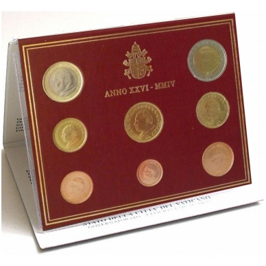 VATICAN 2004 COIN SET
