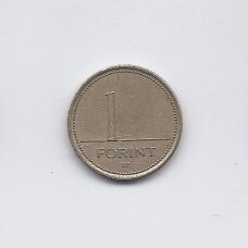 VENGRIJA 1 FORINT 1993 KM # 692 VF VENGRIJA 1 FORINT 1993 KM # 692 VF