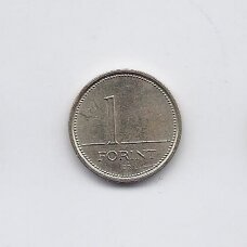 VENGRIJA 1 FORINT 2001 KM # 692 VF VENGRIJA 1 FORINT 2001 KM # 692 VF