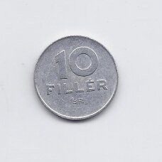 HUNGARY 10 FILLER 1971 BP KM # 572 VF