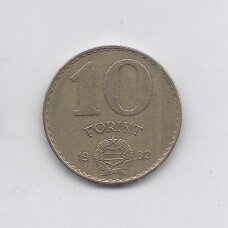 HUNGARY 10 FORINT 1983 KM # 636 VF HUNGARY 10 FORINT 1983 KM # 636 VF