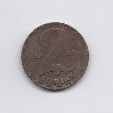 HUNGARY 2 FORINT 1979 KM # 591 VF HUNGARY 2 FORINT 1979 KM # 591 VF