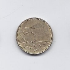VENGRIJA 5 FORINT 2006 KM # 694 VF VENGRIJA 5 FORINT 2006 KM # 694 VF