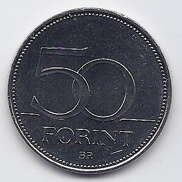 VENGRIJA 50 FORINT 2019 KM # 980 UNC Fechtavimas 1