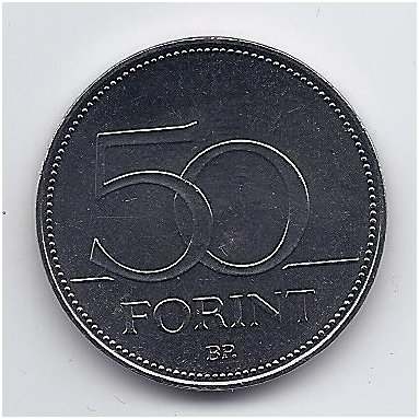 VENGRIJA 50 FORINT 2018 KM # 961 UNC Šeimų metai 1