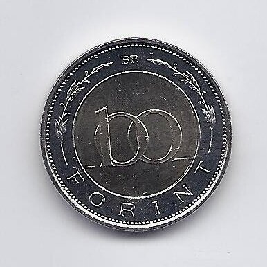 VENGRIJA 100 FORINT 2022 KM # new UNC Pinigų muziejus 1