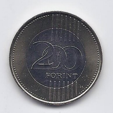 VENGRIJA 200 FORINT 2024 KM # 1080 AU Lajos Batthyany 1