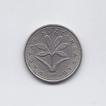 VENGRIJA 2 FORINT 1993 KM # 693 VF 1