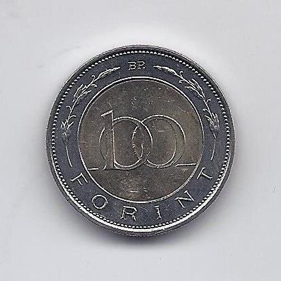 VENGRIJA 100 FORINT 2024 KM # 1079 XF Nacionalinis bankas 1