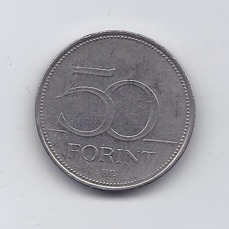 VENGRIJA 50 FORINT 1994 KM # 697 VF