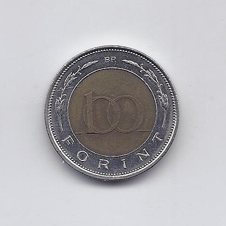 VENGRIJA 100 FORINT 1996 KM # 721 VF