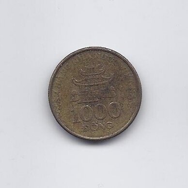 VIETNAMAS 1000 DONG 2003 KM # 72 VF
