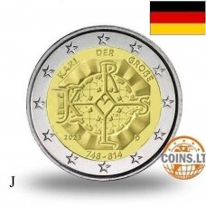 GERMANY 2 EURO 2023 J CHARLEMAGNE