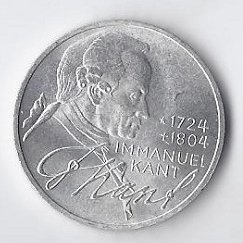 GERMANY 5 MARK 1974 KM # 139 XF Kant