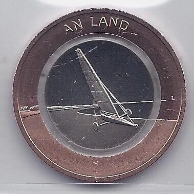 GERMANY 10 EURO 2020 G KM # 391 UNC On land