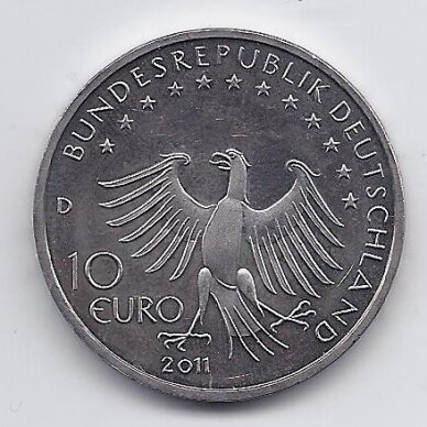 GERMANY 10 EURO 2011 KM # 300 AU Till Eulenspiegel 1