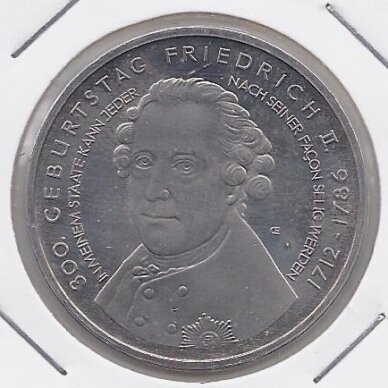 GERMANY 10 EURO 2012 KM # 308 AU Friedrich II