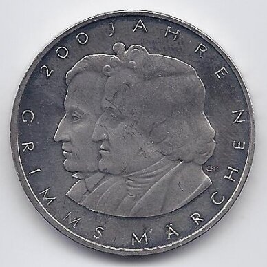 GERMANY 10 EURO 2012 KM # 310 AU Grimm Tales