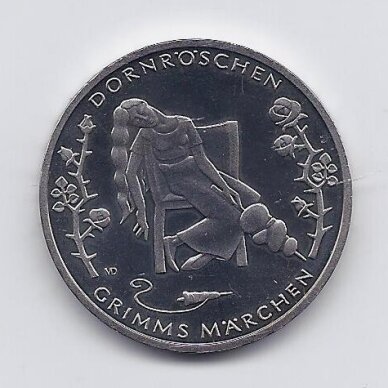 GERMANY 10 EURO 2015 KM # 240 AU The sleeping beauty