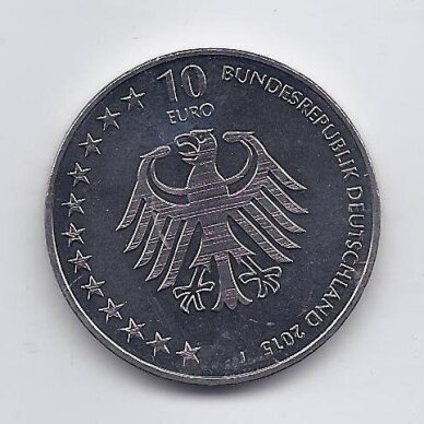 GERMANY 10 EURO 2015 KM # 342 AU Rescue Service 1