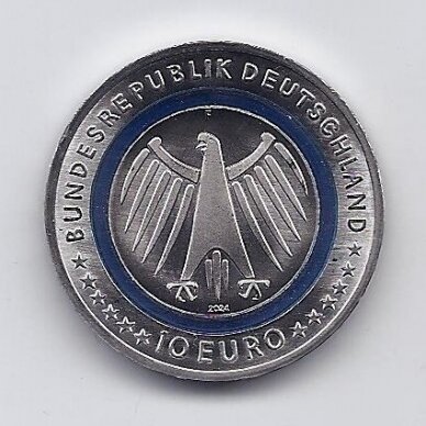 GERMANY 10 EURO 2024 F KM # 445 UNC Police 1