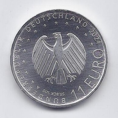 GERMANY 11 EURO 2024 A KM # 446 UNC UEFA 1