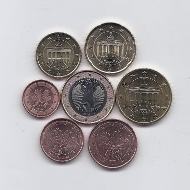GERMANY 2004 - 2022 7 coins set