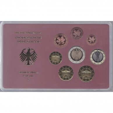 GERMANY 2004 euro coins PROOF set ( G )