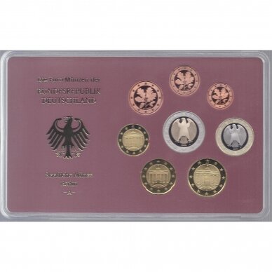 GERMANY 2005 euro coins PROOF set ( A )
