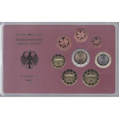 GERMANY 2005 euro coins PROOF set ( J )