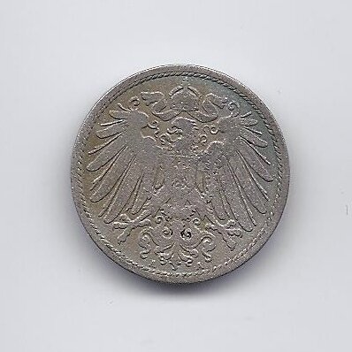 GERMANY 10 PFENNIG 1900 A KM # 12 VF 1