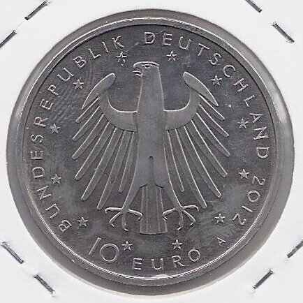 GERMANY 10 EURO 2012 KM # 308 AU Friedrich II 1