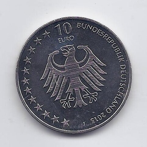 GERMANY 10 EURO 2015 KM # 342 AU Rescue Service 1