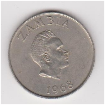 ZAMBIJA 10 NGWEE 1968 KM # 12 VF 1